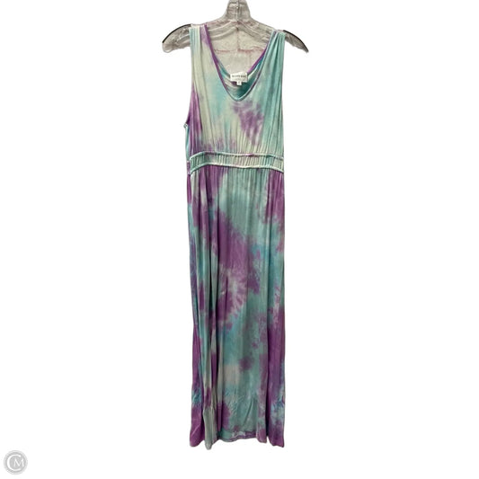 Dress Casual Maxi By Olive And Oak In Blue & Purple, Size: M