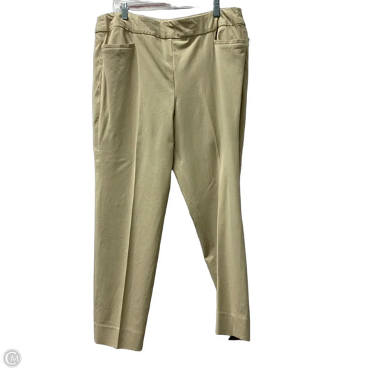 Pants Dress By Soft Surroundings In Tan, Size: 16