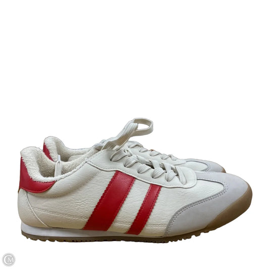 Shoes Athletic By Dolce Vita In Cream & Red, Size: 8.5