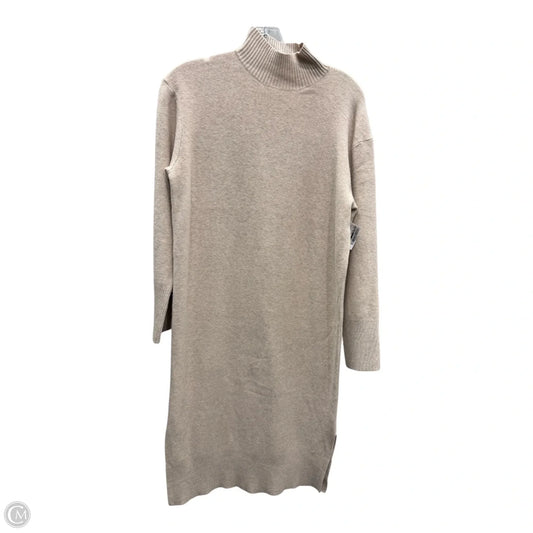 Dress Sweater By A New Day In Beige, Size: Xs