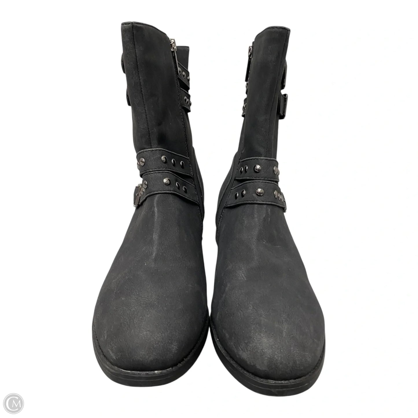 Boots Ankle Flats By Cme In Black, Size: 12