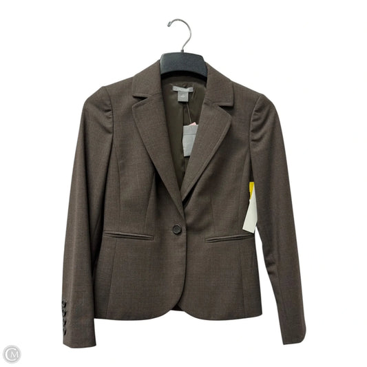 Blazer By Ann Taylor In Brown, Size: Xsp