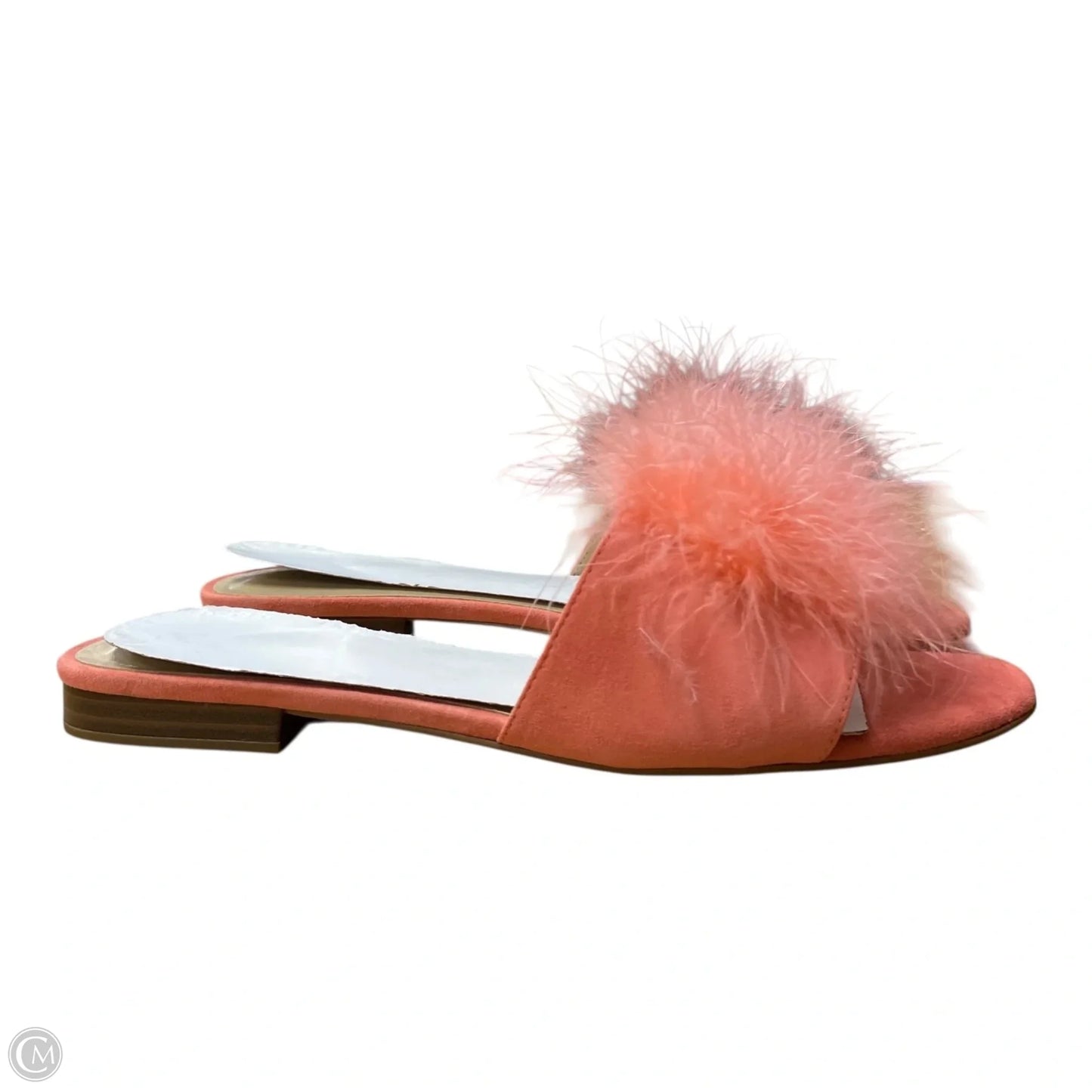 Shoes Flats By Ann Taylor In Orange, Size: 9