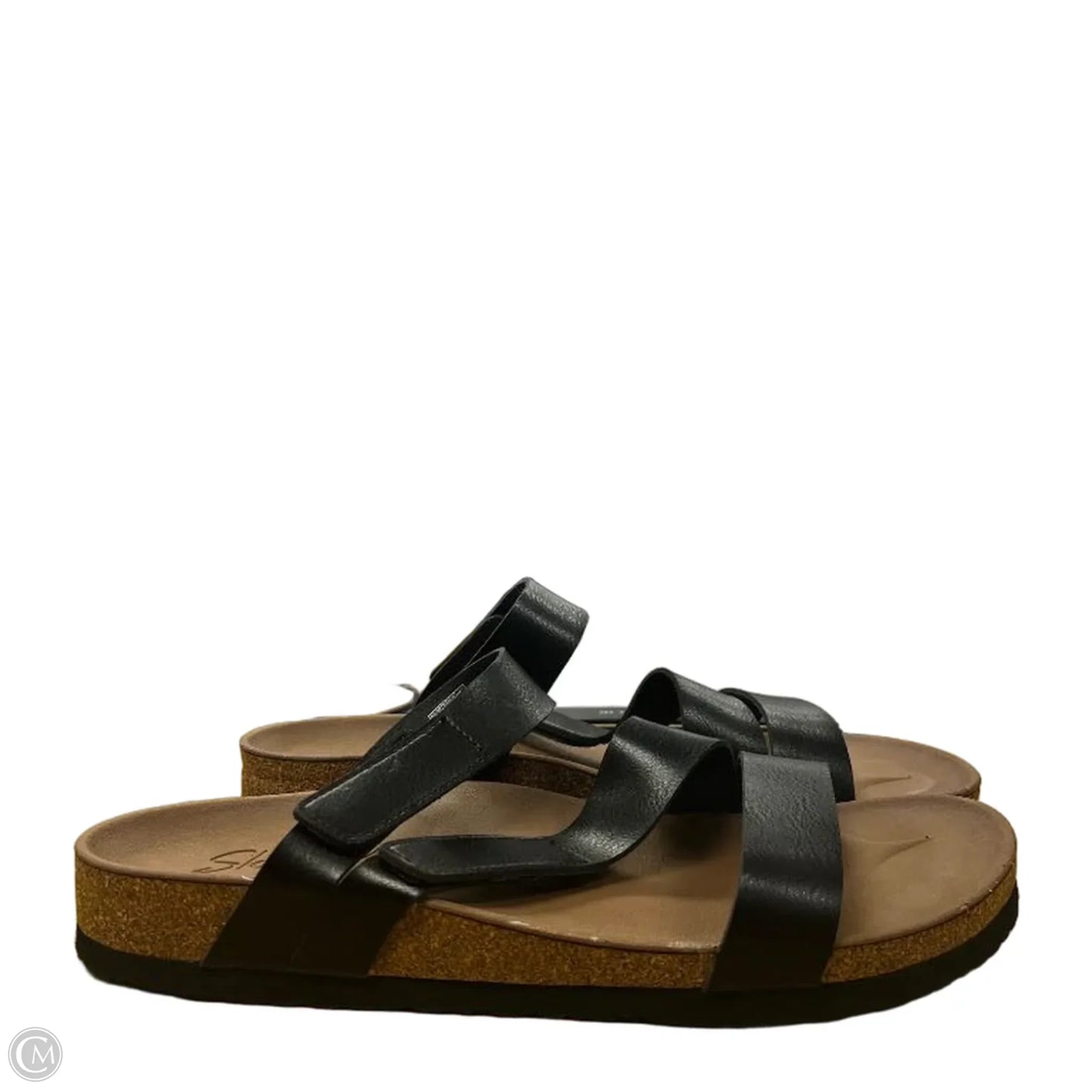 Sandals Flats By Skechers In Black, Size: 10