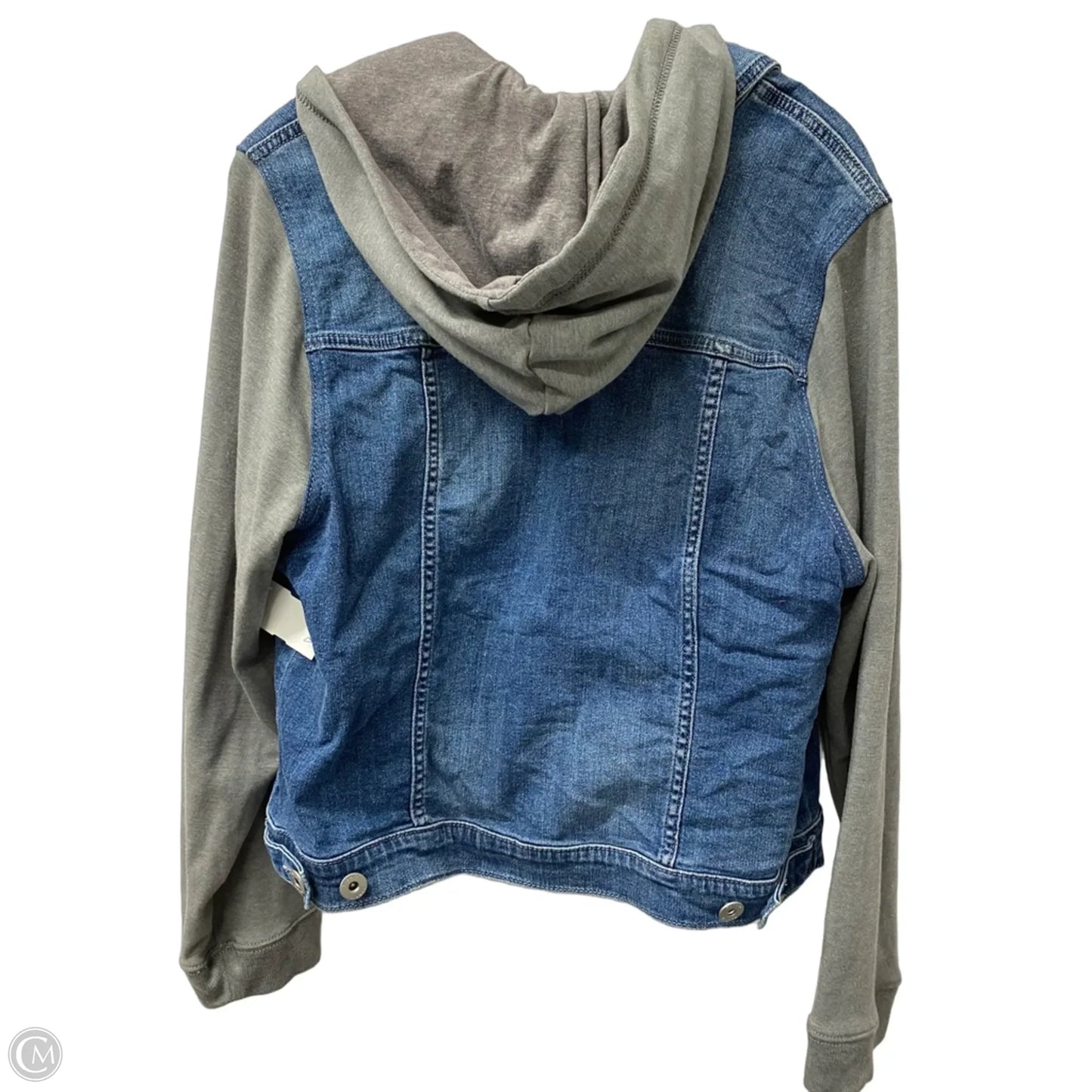 Jacket Denim By Torrid In Leopard Print, Size: 2x