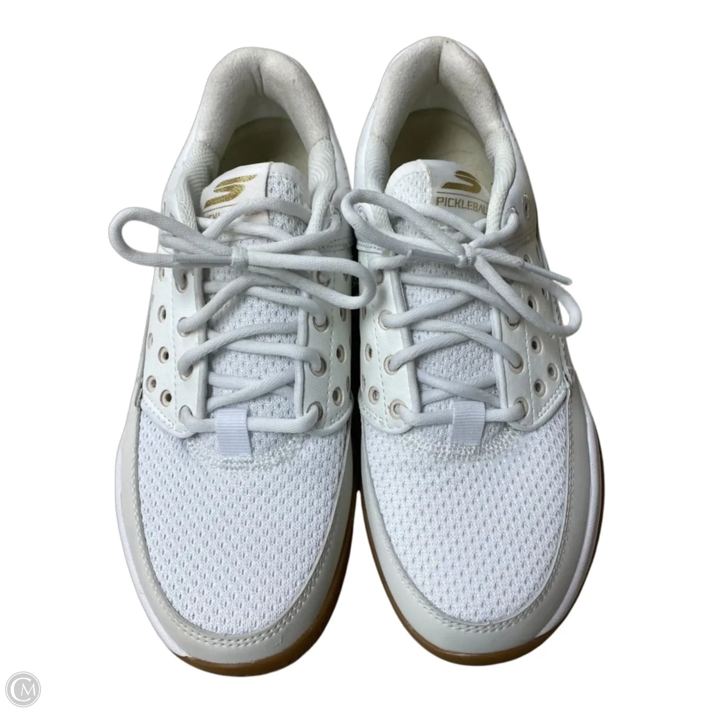 Shoes Athletic By Skechers In White, Size: 6