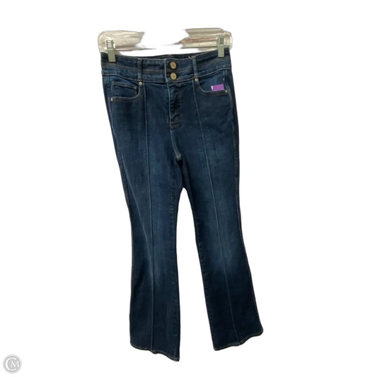 Jeans Wide Leg By White House Black Market In Blue, Size: 2p