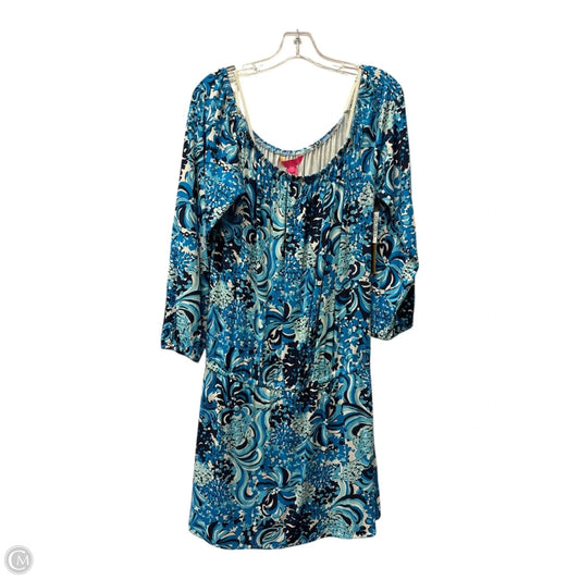 Romper Designer By Lilly Pulitzer In Blue, Size: L