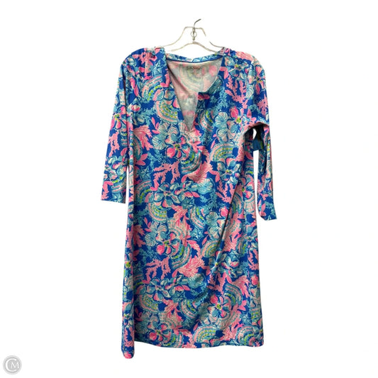 Dress Designer By Lilly Pulitzer In Blue, Size: L