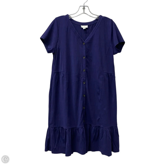 Dress Casual Short By J. Jill In Purple, Size: Sp