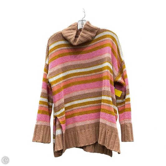 Sweater By Aerie In Brown & Pink, Size: Sp