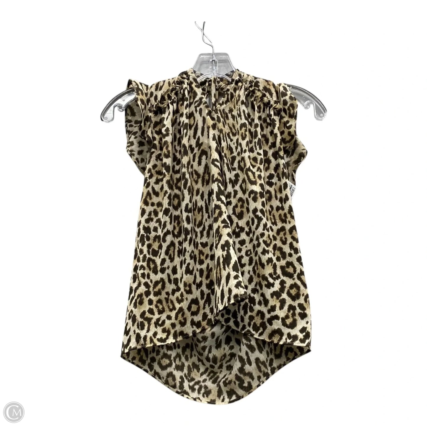 Top Sleeveless By J. Crew In Brown, Size: Xxs