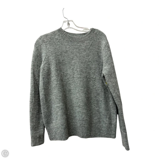 Sweater By Ann Taylor In Grey & Silver, Size: M
