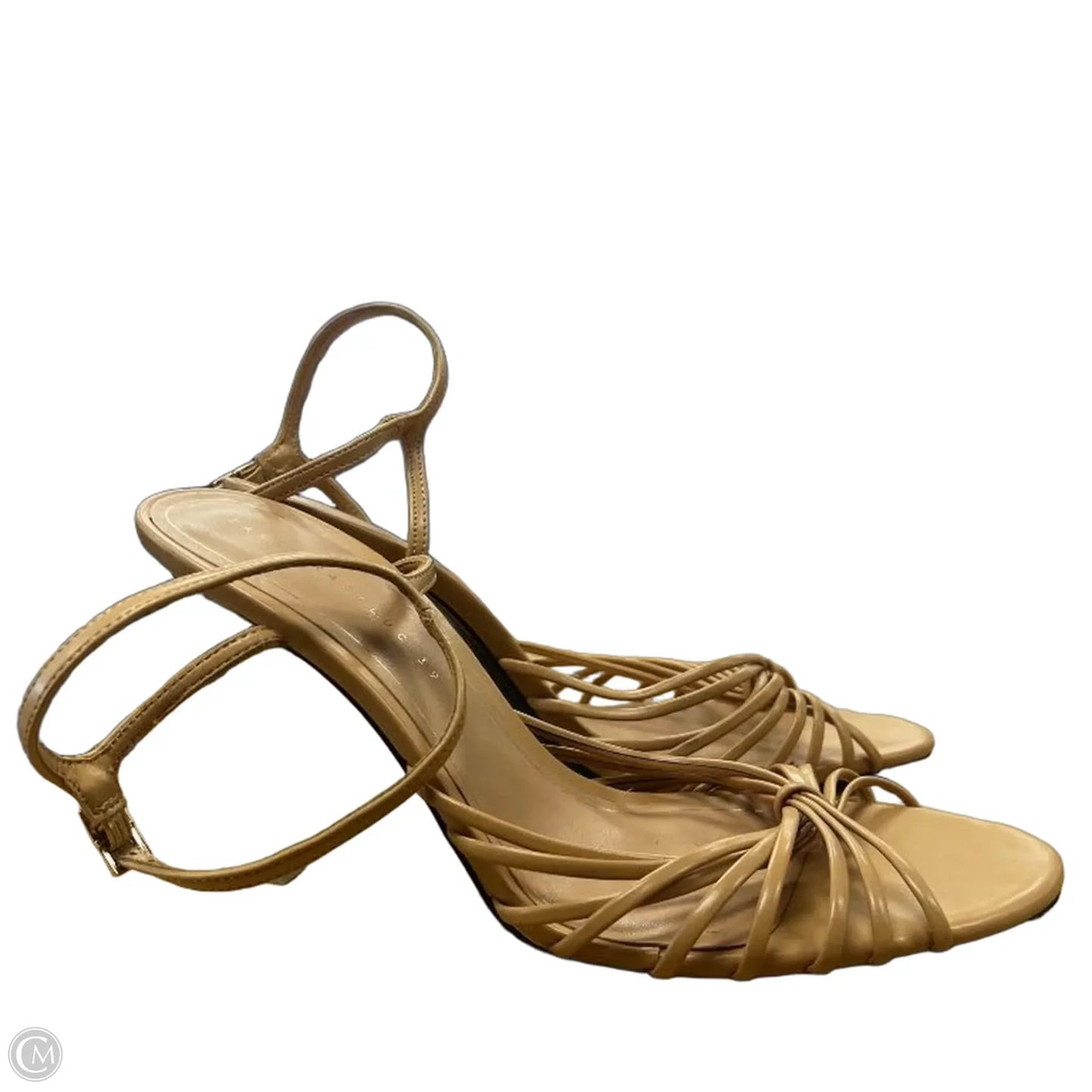 Shoes Heels Stiletto By Zara In Tan, Size: 8.5