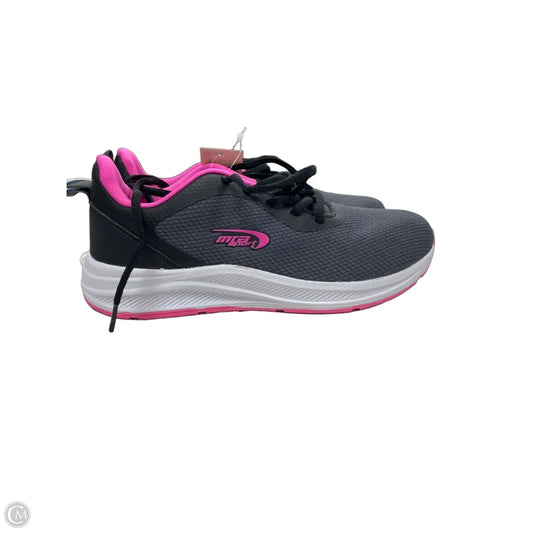 Shoes Athletic By Mia In Grey & Pink, Size: 7.5