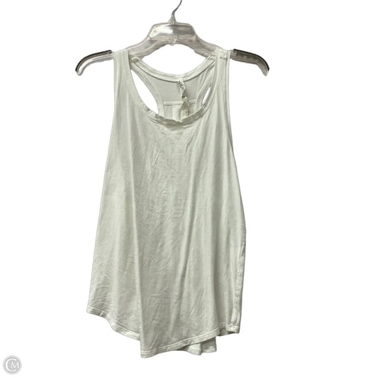 Athletic Tank Top By Lululemon In White, Size: S