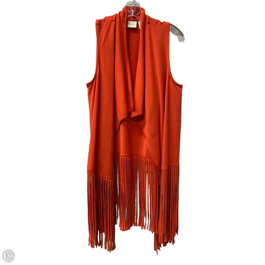 Vest Other By Zenergy By Chicos In Red, Size: M