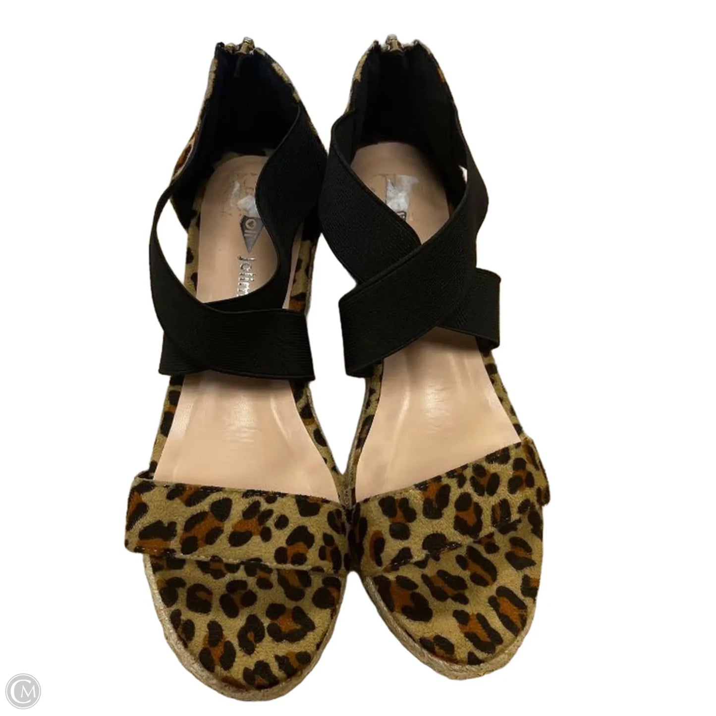 Sandals Heels Platform By  olí jolimail In Animal Print, Size: 8