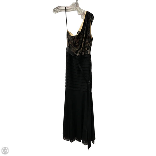Dress Party Long By Betsy And Adam In Black, Size: Mp