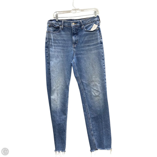 Jeans Straight By J. Crew In Blue Denim, Size: 10