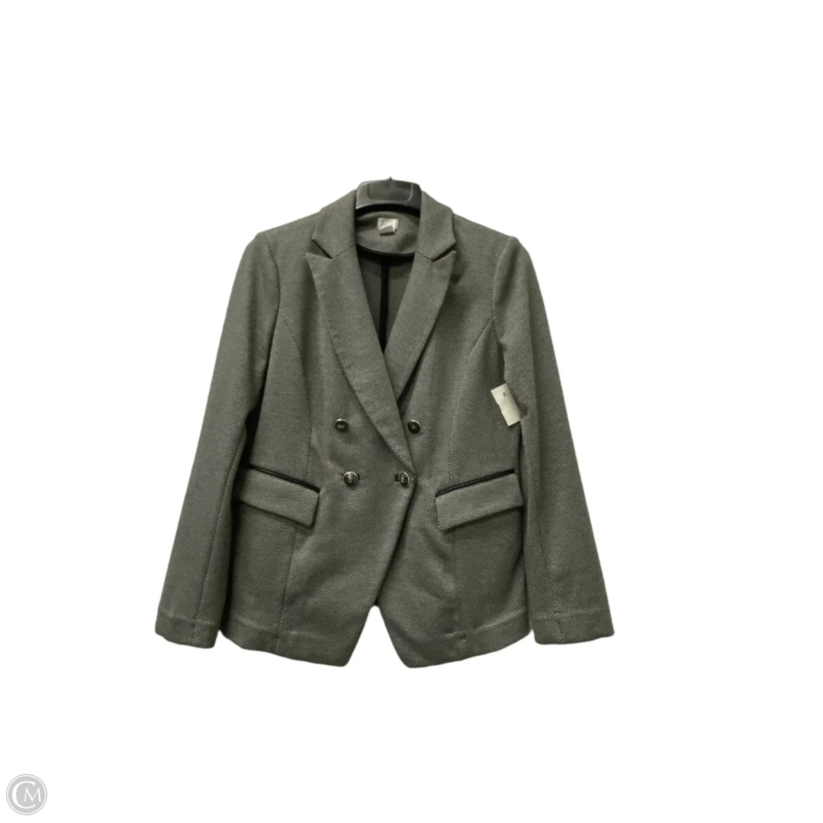 Blazer By Chicos In Grey, Size: M