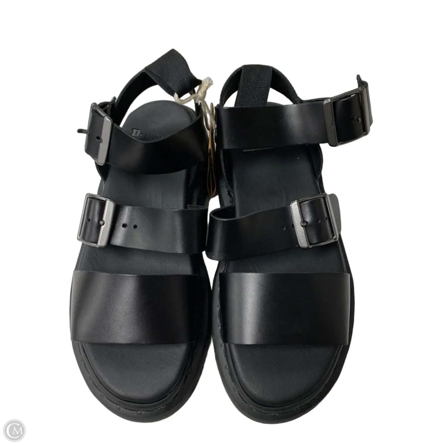 Sandals Flats By Dr Martens In Black, Size: 6