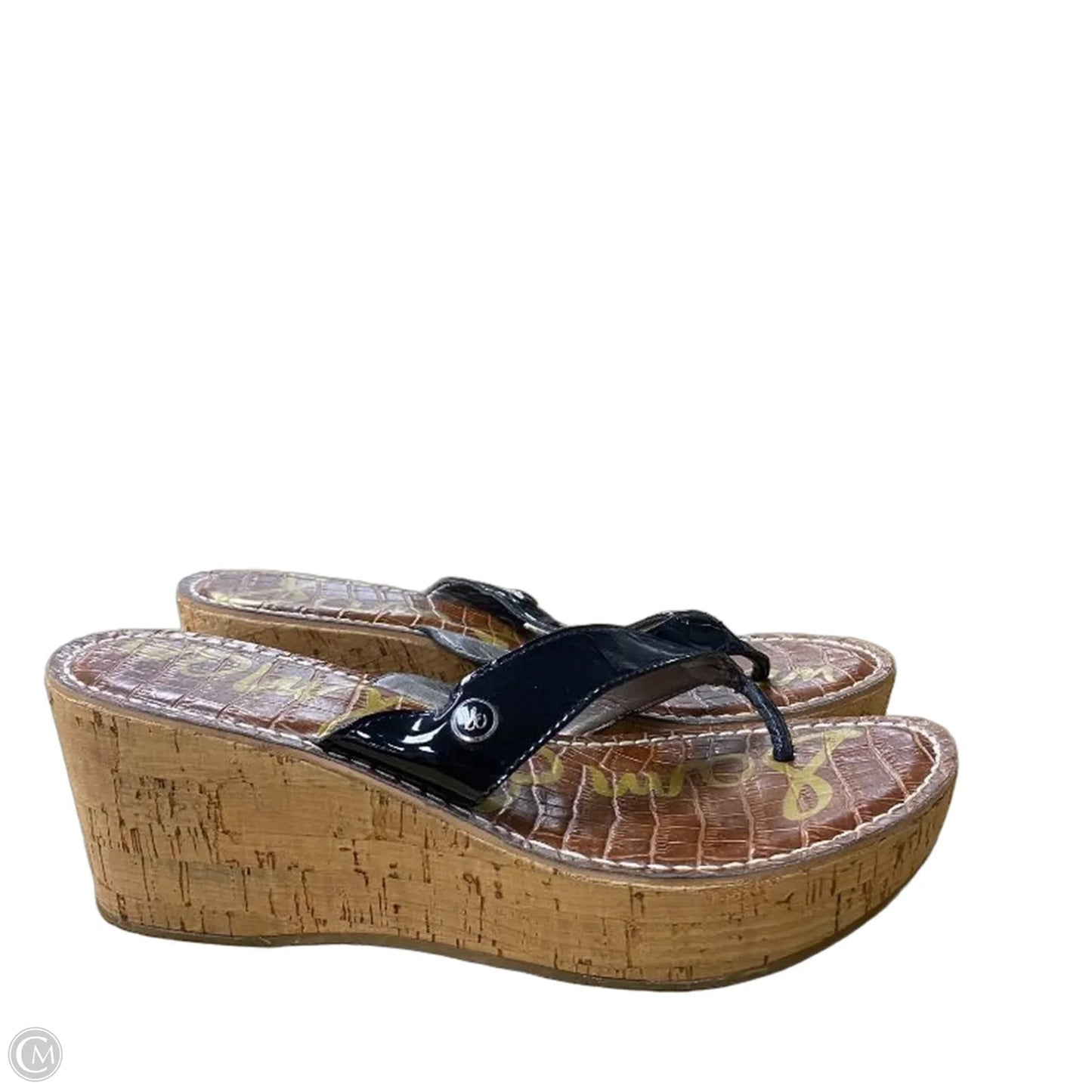 Sandals Heels Block By Sam Edelman In Black, Size: 9