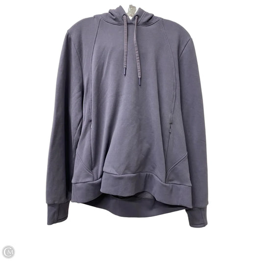 Athletic Sweatshirt Hoodie By Athleta In Purple, Size: Xl