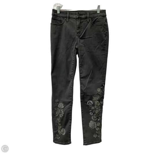 Jeans Straight By Chicos In Black, Size: 2