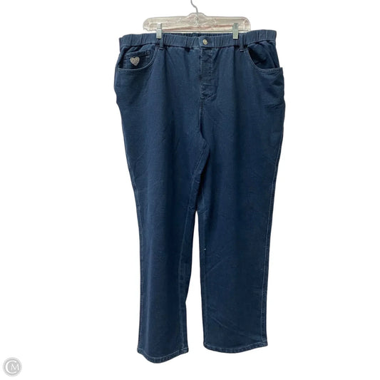 Pants Other By Quaker Factory In Blue, Size: 2x