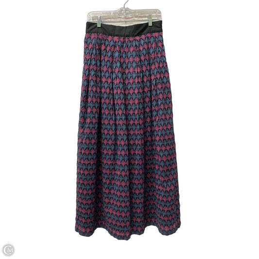 Skirt Maxi By Let Me Be In Blue & Pink, Size: M