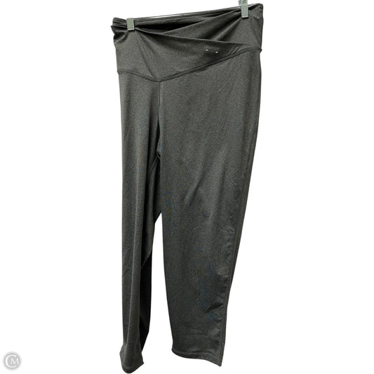 Athletic Leggings By Cme In Grey, Size: 2x