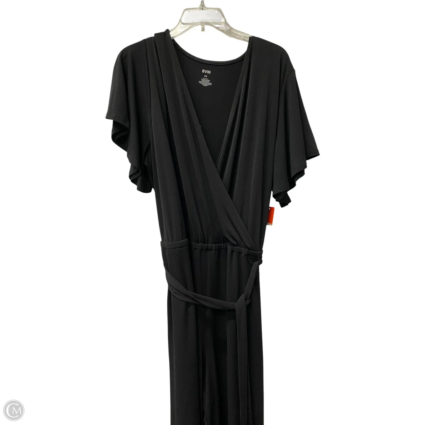 Jumpsuit By Evri In Black, Size: 2x