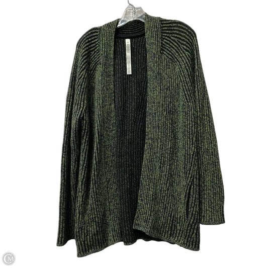 Sweater Cardigan By Lululemon In Green, Size: M