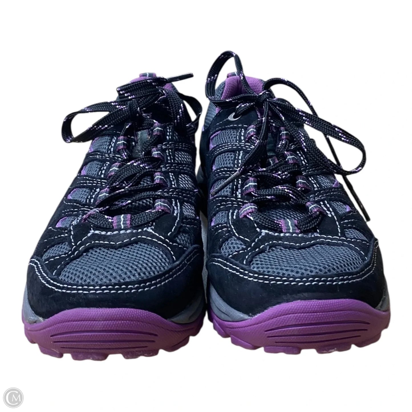 Shoes Athletic By Eddie Bauer In Black & Purple, Size: 7