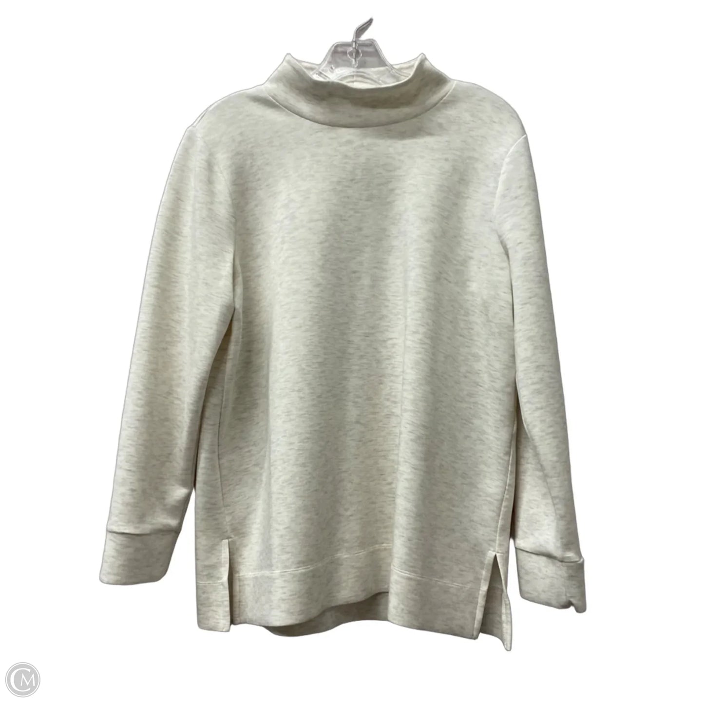 Top Long Sleeve By Chicos In Cream, Size: L