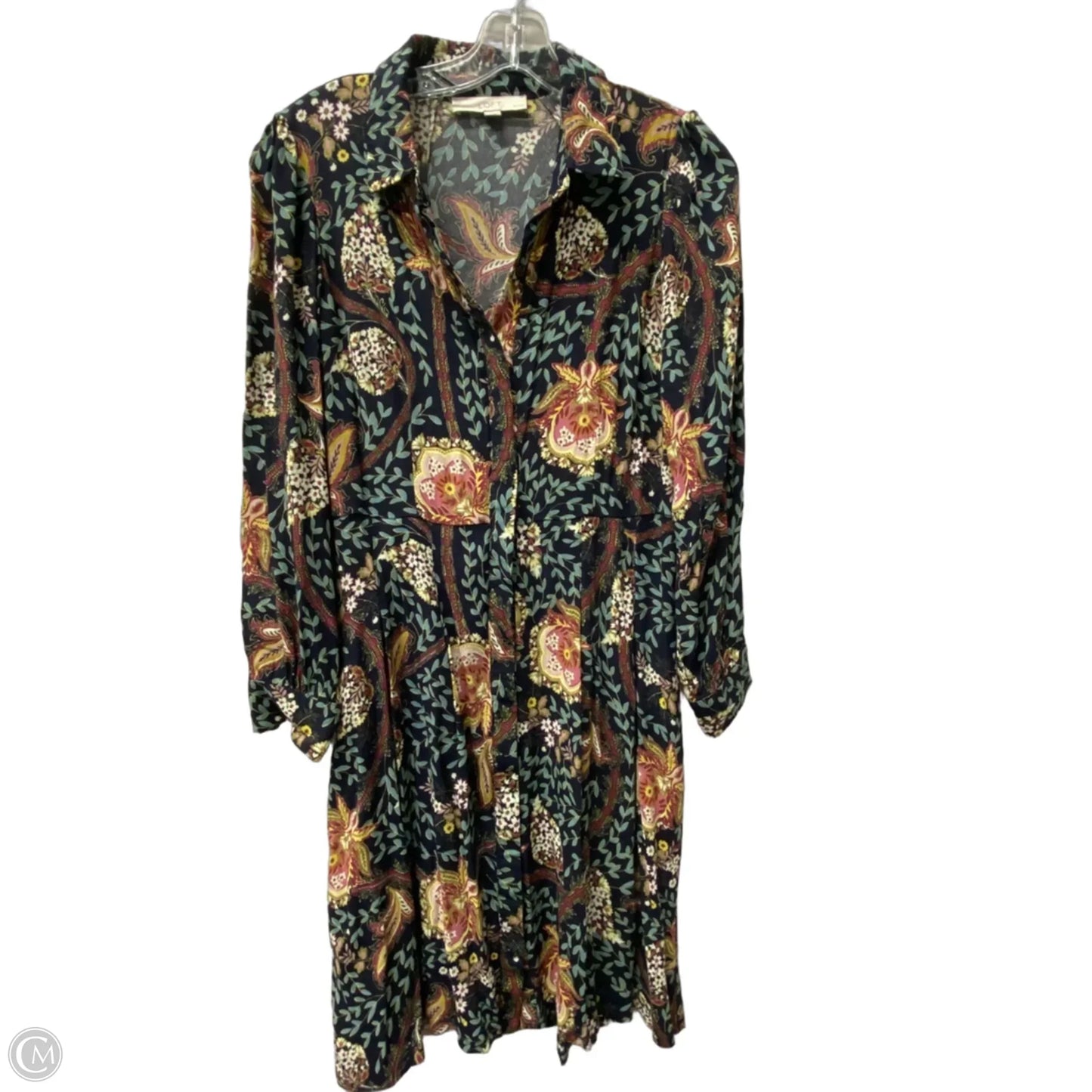 Dress Casual Short By Loft In Blue, Size: Mp