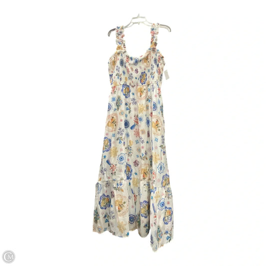 Dress Casual Maxi By Blu Pepper In White, Size: Xl