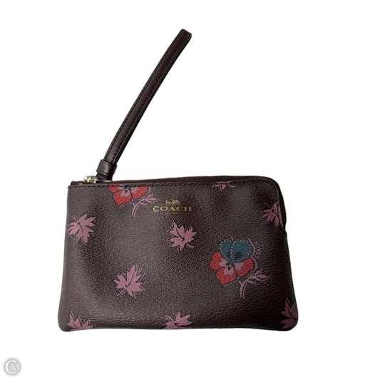 Wristlet Designer By Coach, Size: Small