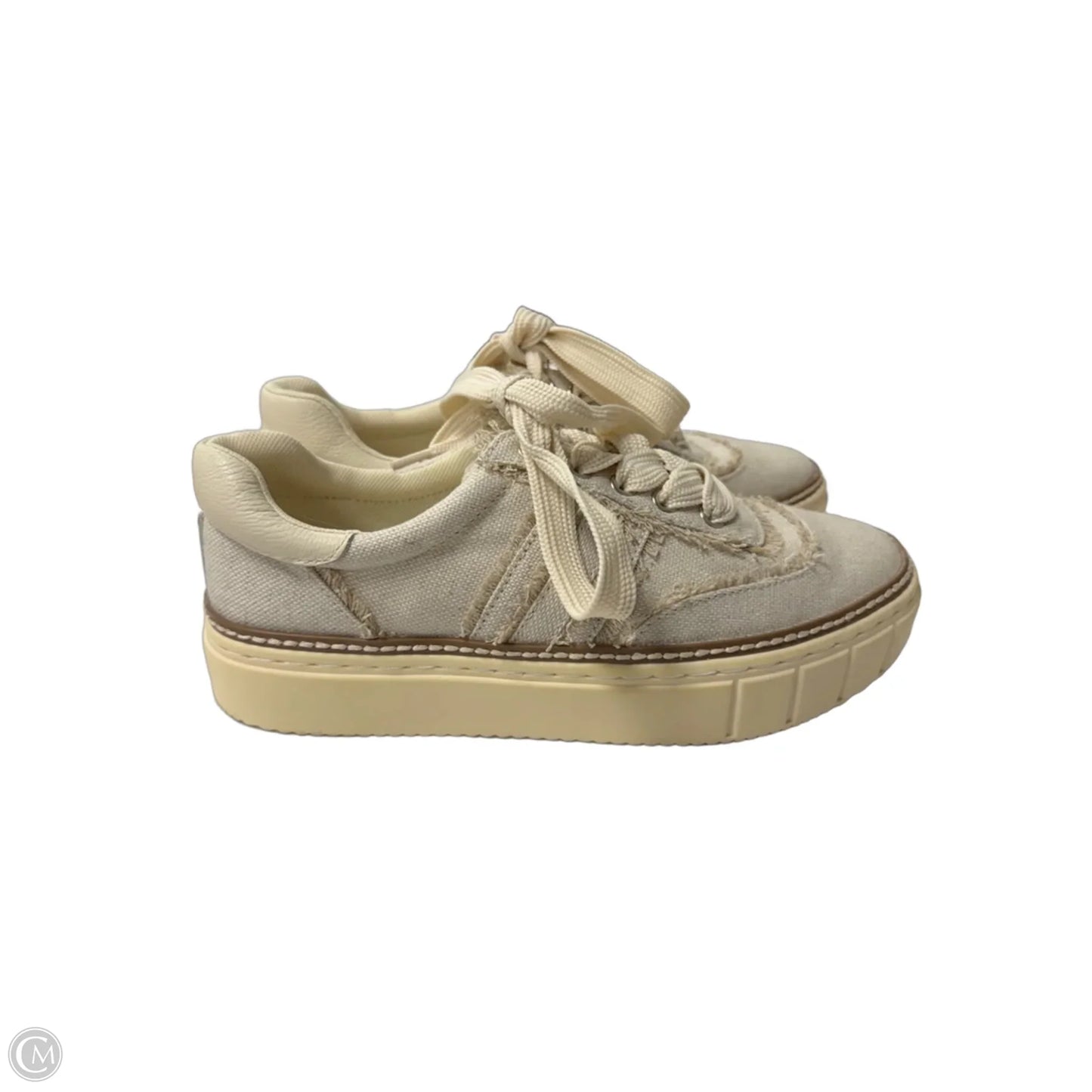 Shoes Sneakers By Vince Camuto In Cream, Size: 7