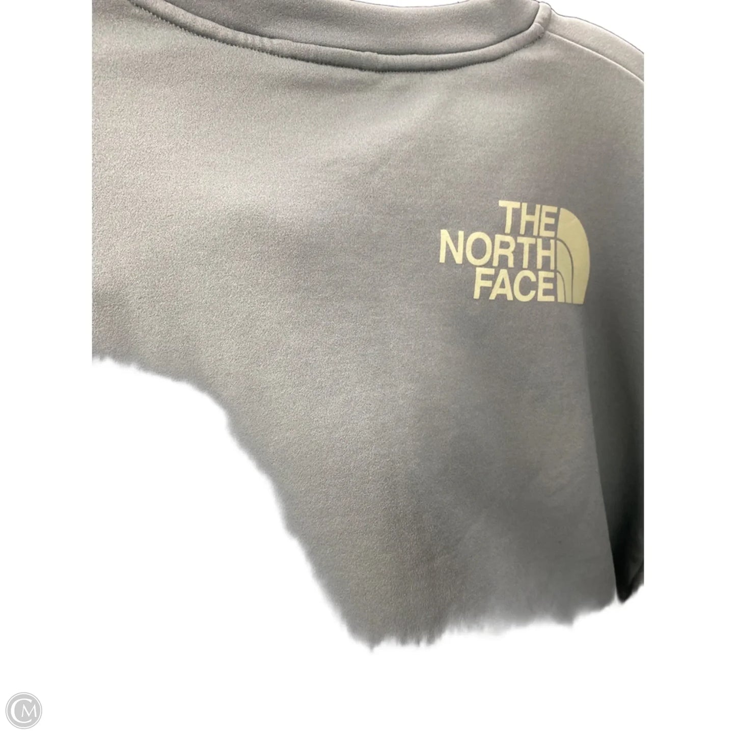 Athletic Sweatshirt Crewneck By The North Face In Green, Size: M