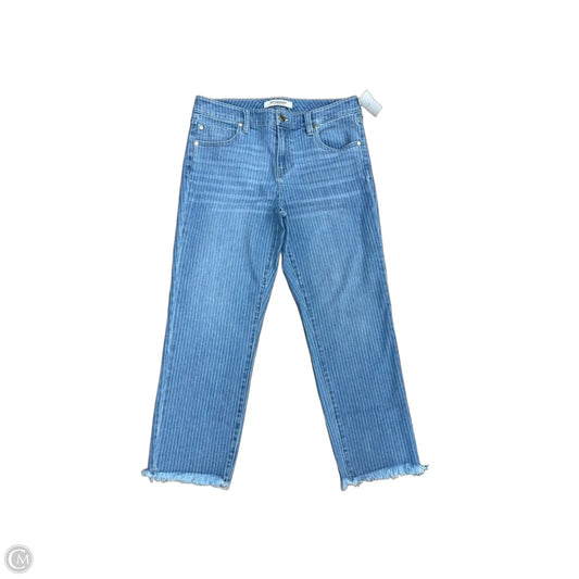 Jeans Straight By Liverpool In Striped Pattern, Size: 8
