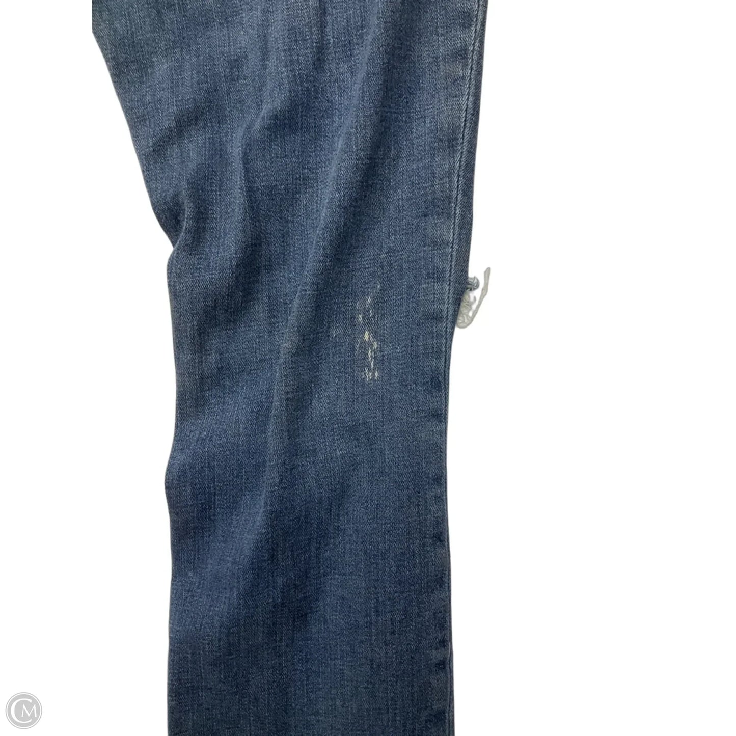 Jeans Skinny By Good American In Blue Denim, Size: 4