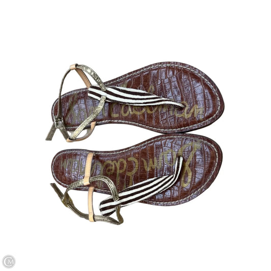 Sandals Flats By Sam And Libby In Tan, Size: 9