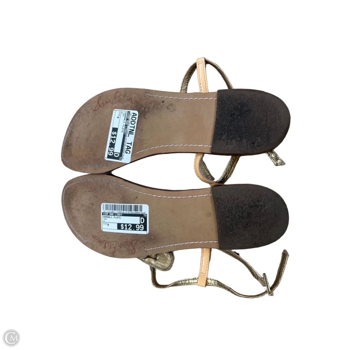 Sandals Flats By Sam And Libby In Tan, Size: 9