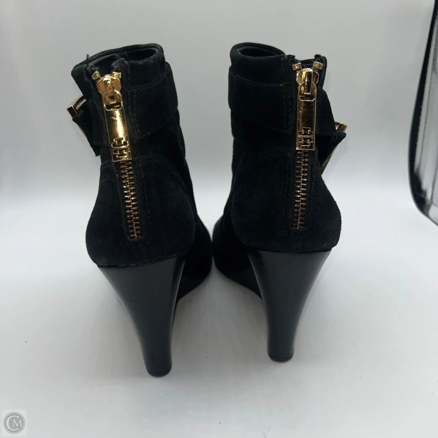 Boots Designer By Tory Burch In Black, Size: 8.5