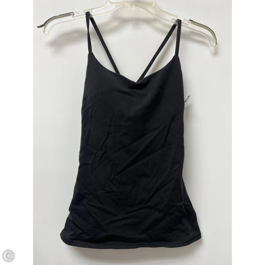 Athletic Tank Top By Lululemon In Black, Size: S