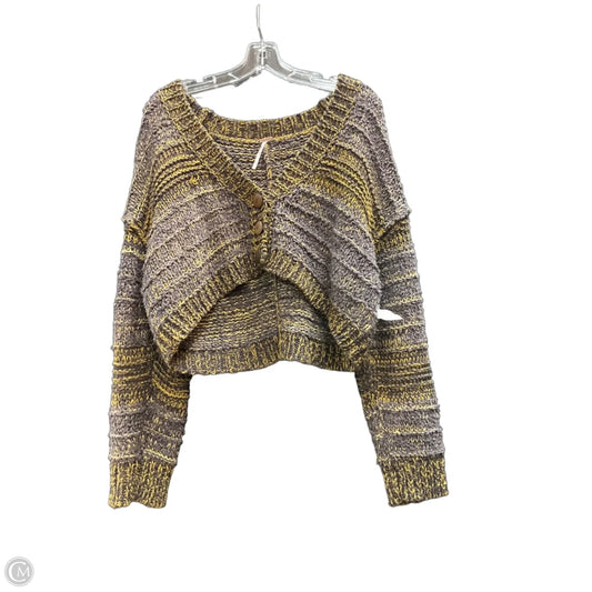 Cardigan By Free People In Purple, Size: S