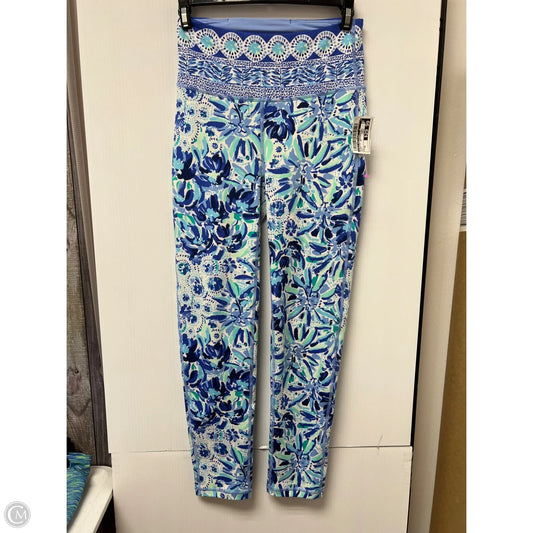 Athletic Leggings By Lilly Pulitzer In Blue, Size: Xs
