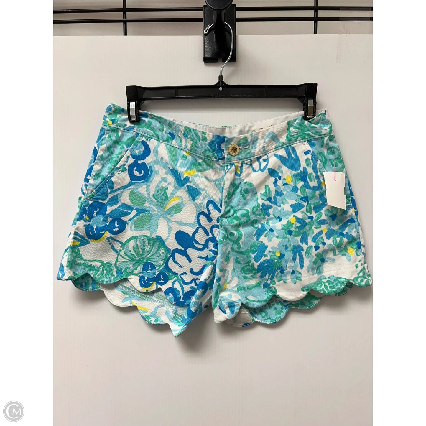Shorts Designer By Lilly Pulitzer In Blue, Size: 0